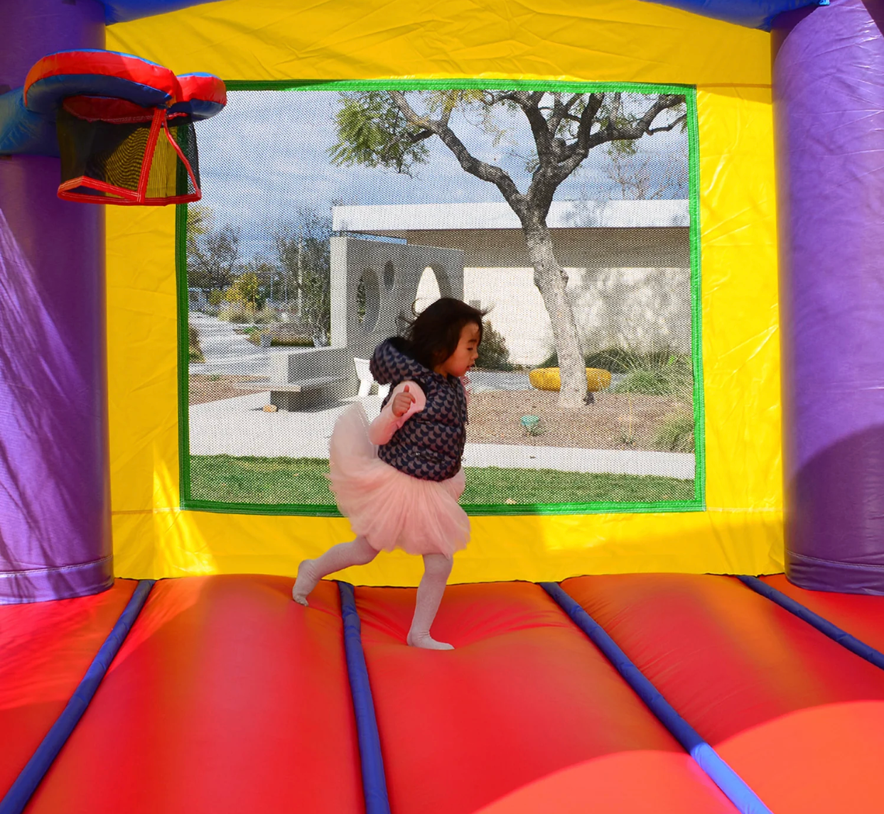 Bounce house with dual slide rental Gaithersburg Rockville MD